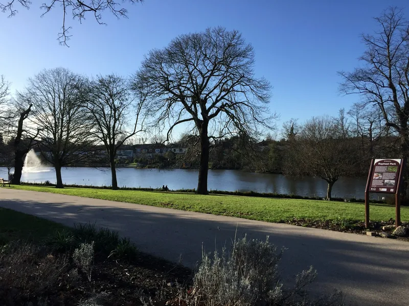 A park and residential area in Essex